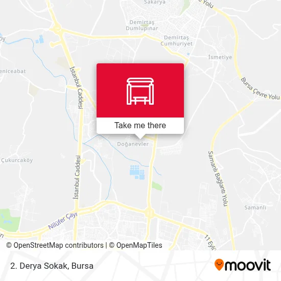 2. Derya Sokak map