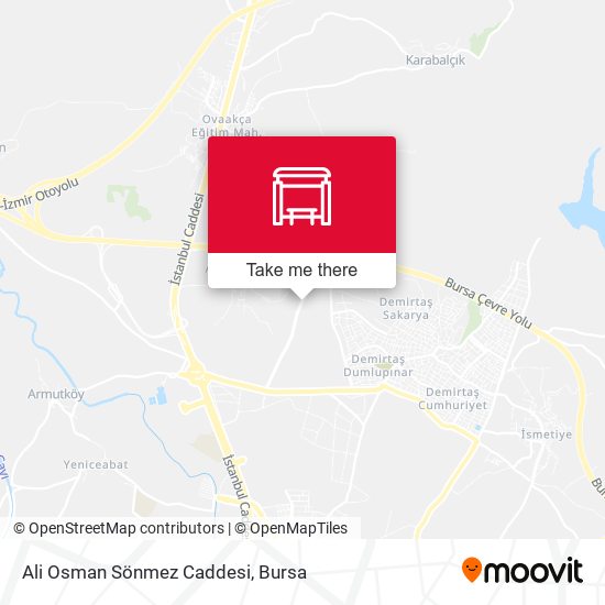Ali Osman Sönmez Caddesi map