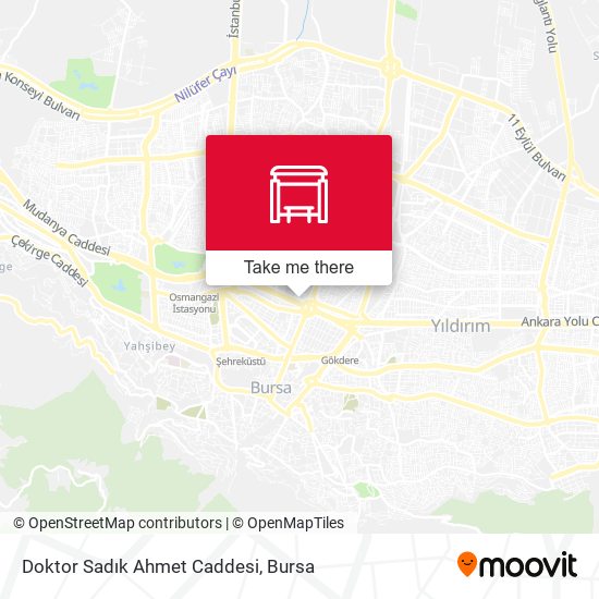 Doktor Sadık Ahmet Caddesi map