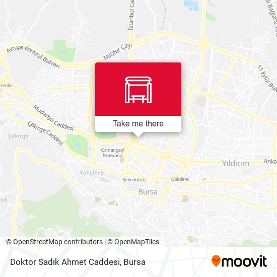 Doktor Sadık Ahmet Caddesi map