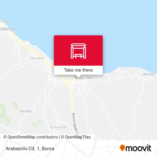 Arabayolu Cd. 1 map