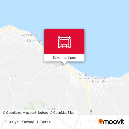 Güzelyali Kavşaği 1 map