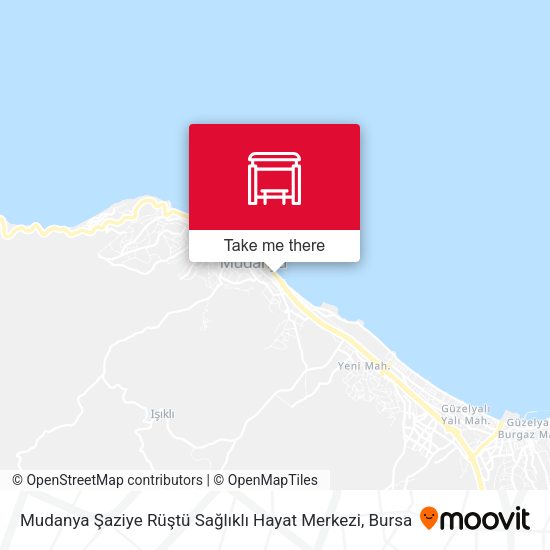 Mudanya Şaziye Rüştü Sağlıklı Hayat Merkezi map