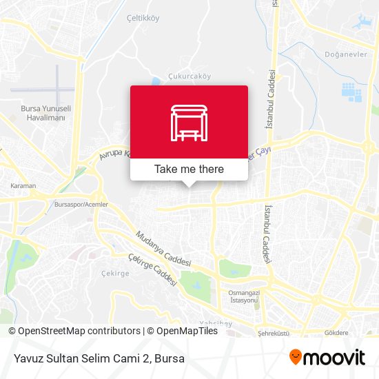 Yavuz Sultan Selim Cami 2 map