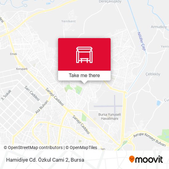 Hamidiye Cd. Özkul Cami 2 map