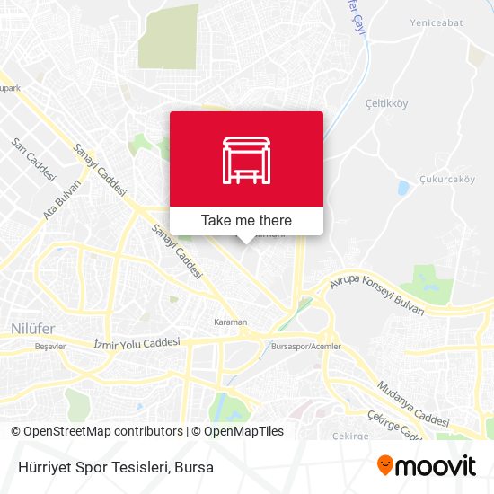 Hürriyet Spor Tesisleri map