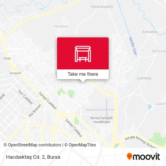Hacıbektaş Cd. 2 map