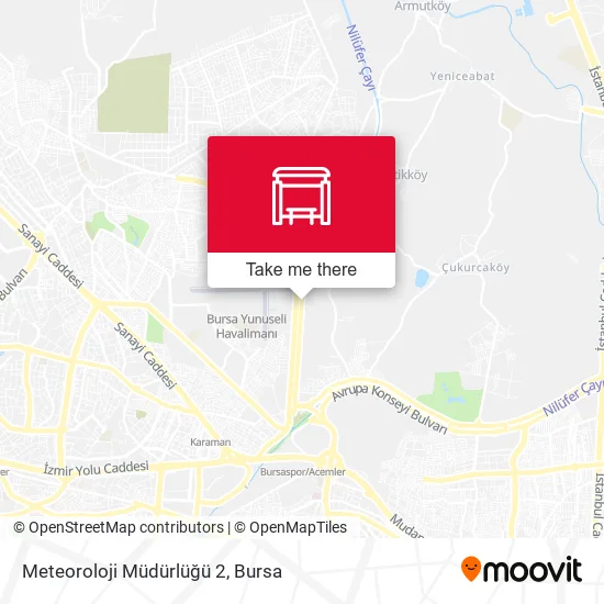 Meteoroloji Müdürlüğü 2 map