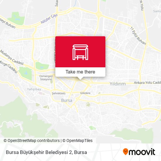 Bursa Büyükşehir Belediyesi 2 map