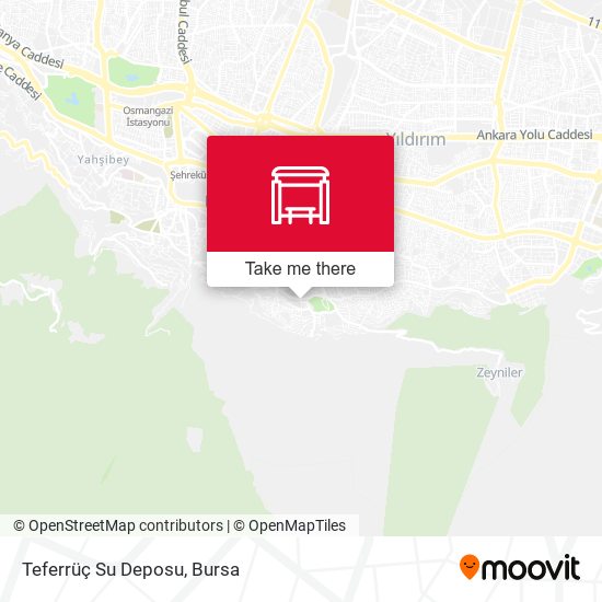 Teferrüç Su Deposu map