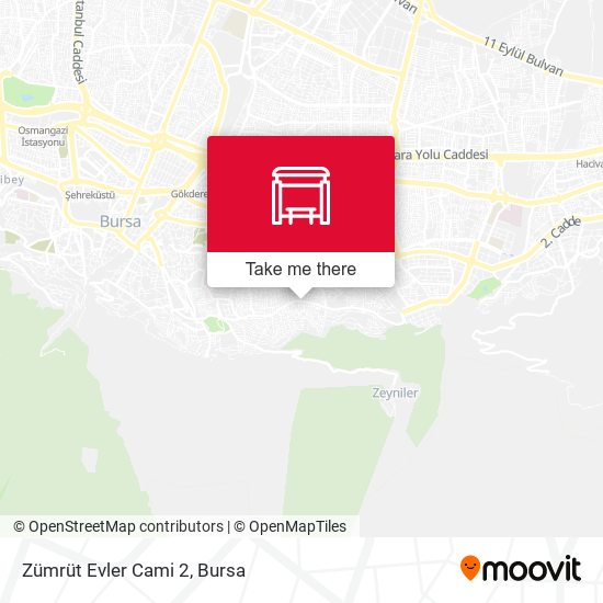 Zümrüt Evler Cami 2 map