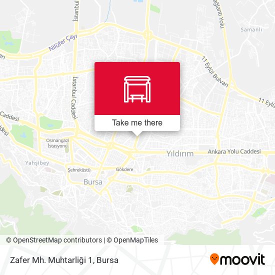 Zafer Mh. Muhtarliği 1 map