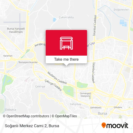 Soğanlı Merkez Cami 2 map