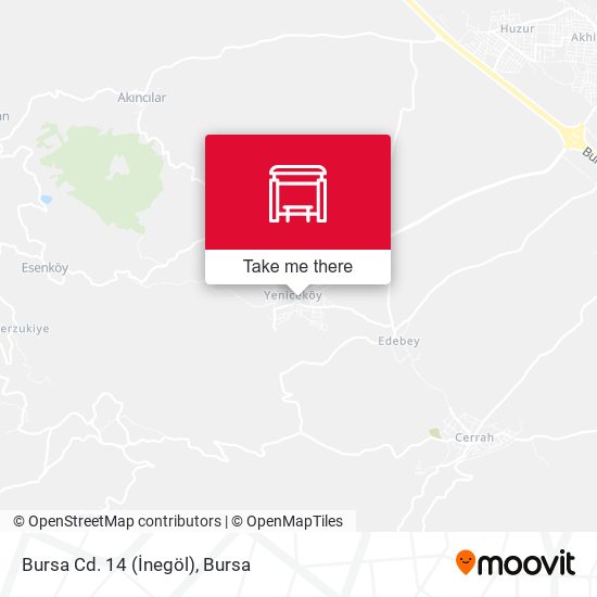 Bursa Cd. 14 (İnegöl) map