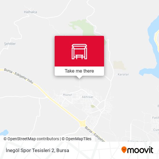 İnegöl Spor Tesisleri 2 map