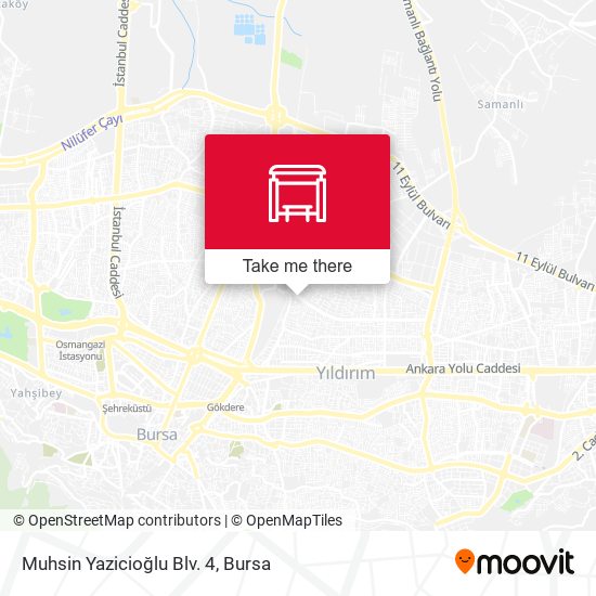 Muhsin Yazicioğlu Blv. 4 map