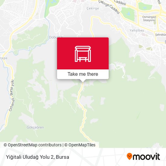 Yiğitali Uludağ Yolu 2 map