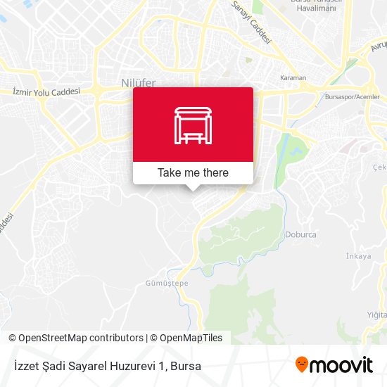 İzzet Şadi Sayarel Huzurevi 1 map