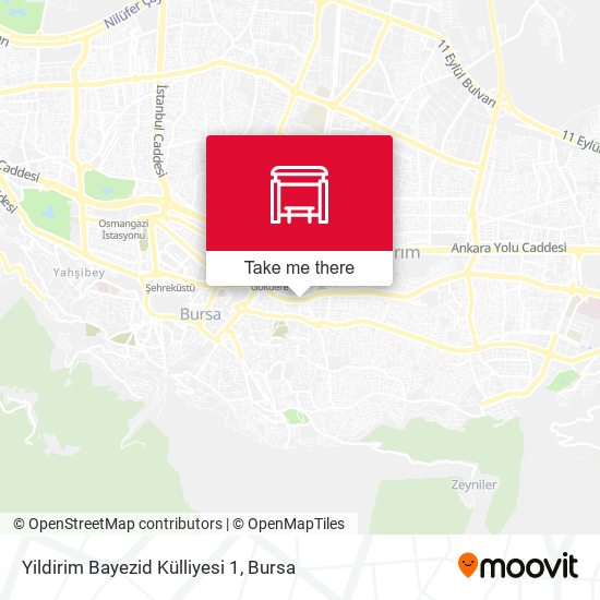 Yildirim Bayezid Külliyesi 1 map