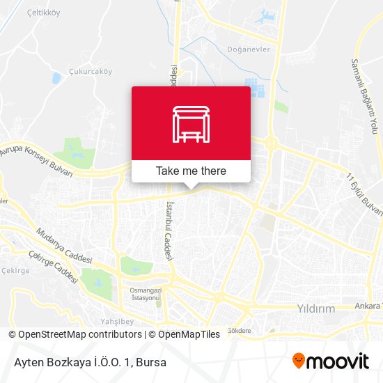 Ayten Bozkaya İ.Ö.O. 1 map
