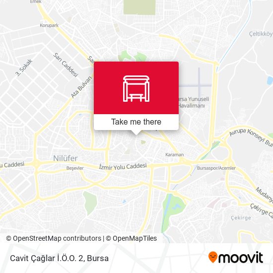 Cavit Çağlar İ.Ö.O. 2 map