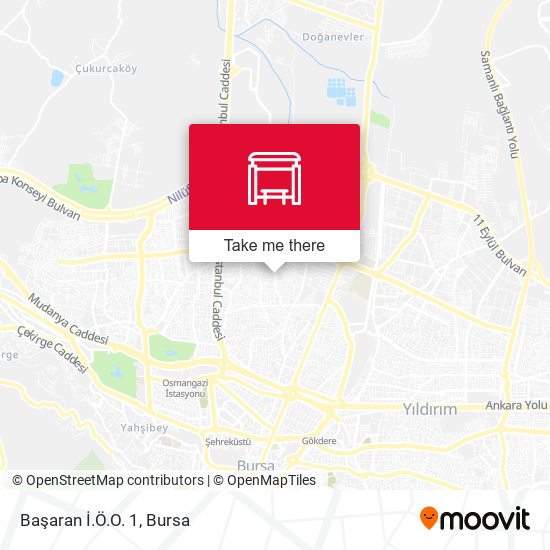 Başaran İ.Ö.O. 1 map