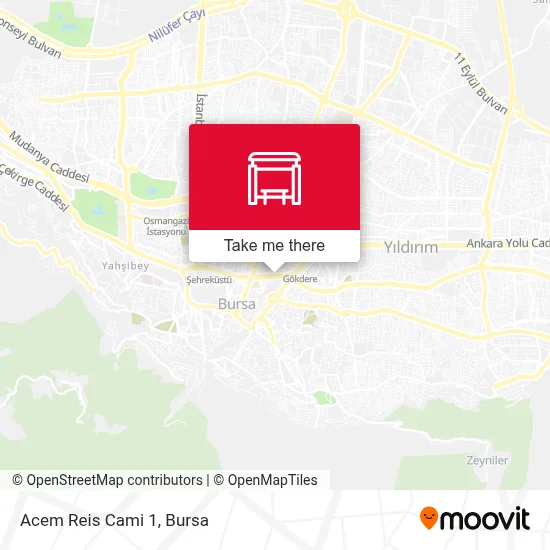 Acem Reis Cami 1 map