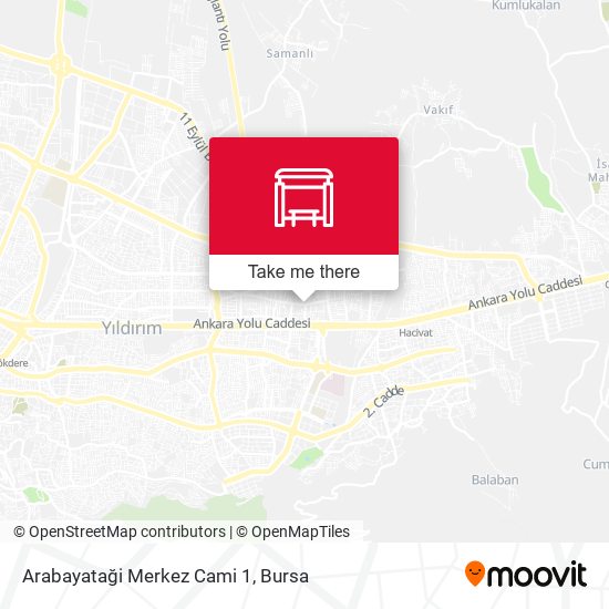 Arabayataği Merkez Cami 1 map