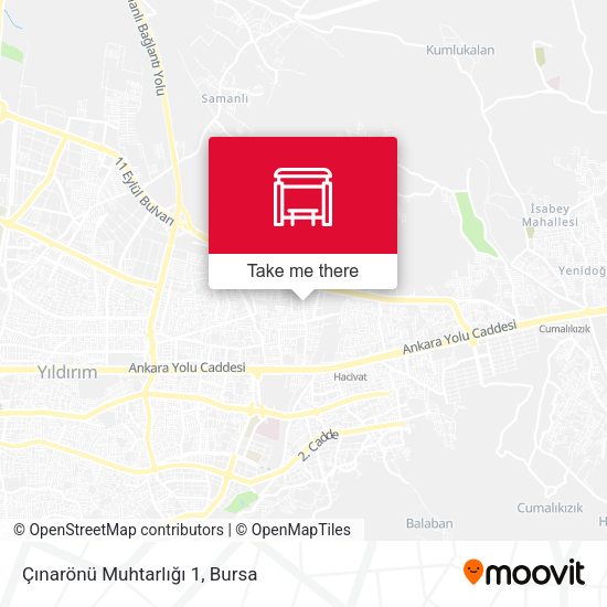 Çınarönü Muhtarlığı 1 map