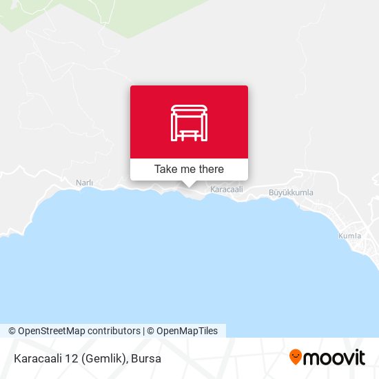 Karacaali 12 (Gemlik) map