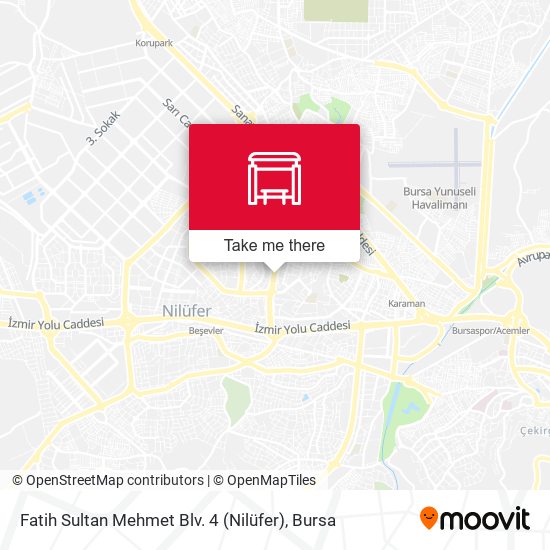 Fatih Sultan Mehmet Blv. 4 (Nilüfer) map