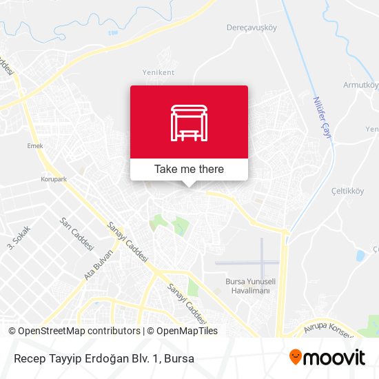 Recep Tayyip Erdoğan Blv. 1 map