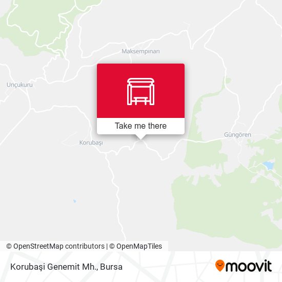 Korubaşi Genemit Mh. map