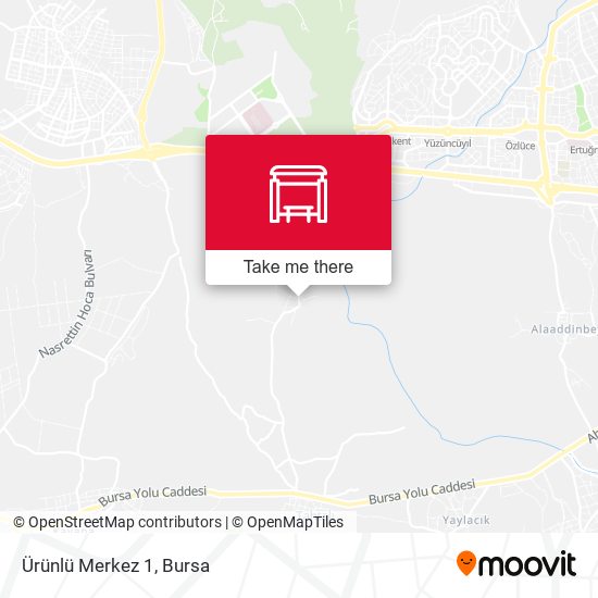 Ürünlü Merkez 1 map