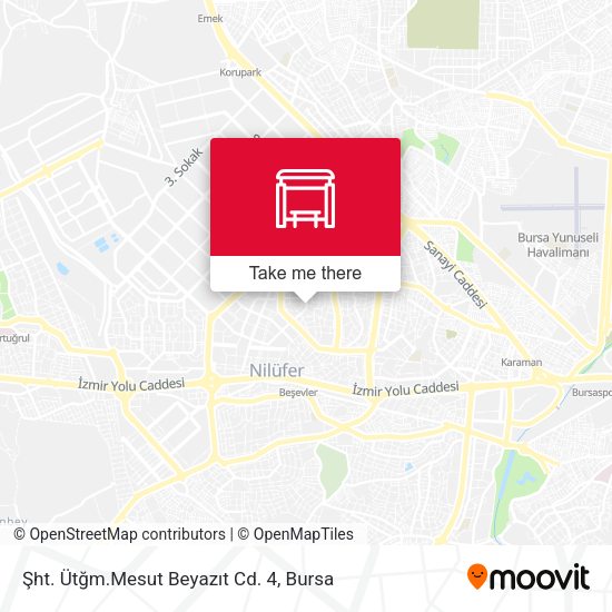 Şht. Ütğm.Mesut Beyazıt Cd. 4 map
