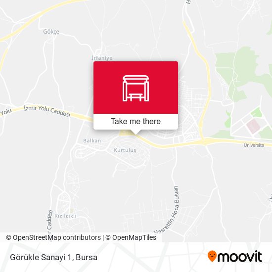 Görükle Sanayi 1 map