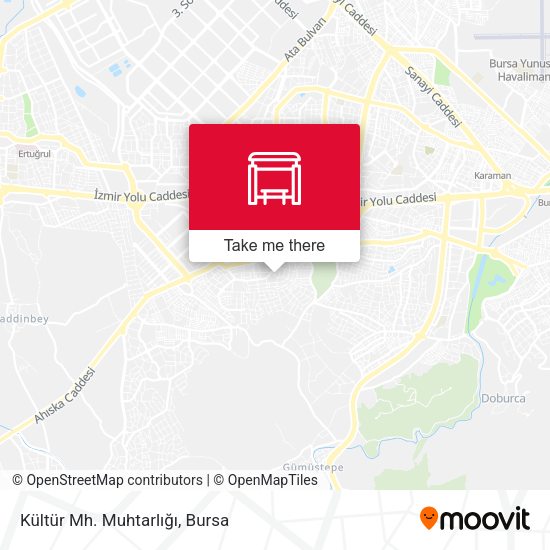 Kültür Mh. Muhtarliği map
