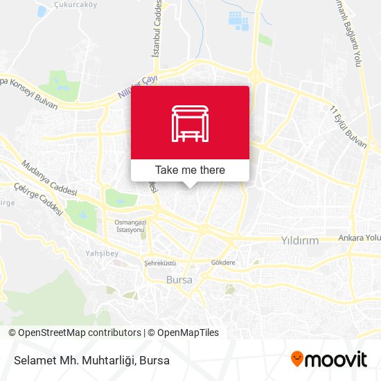 Selamet Mh. Muhtarliği map