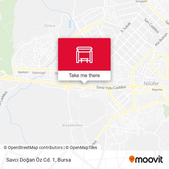 Savci Doğan Öz Cd. 1 map