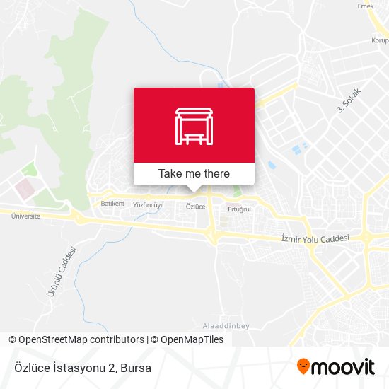 Özlüce İstasyonu 2 map
