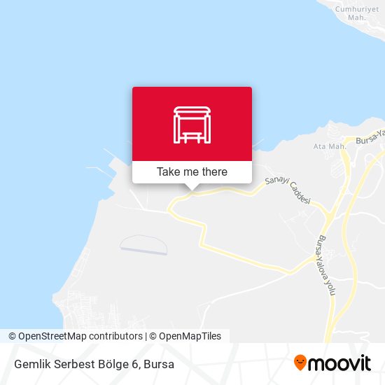 Gemlik Serbest Bölge 6 map