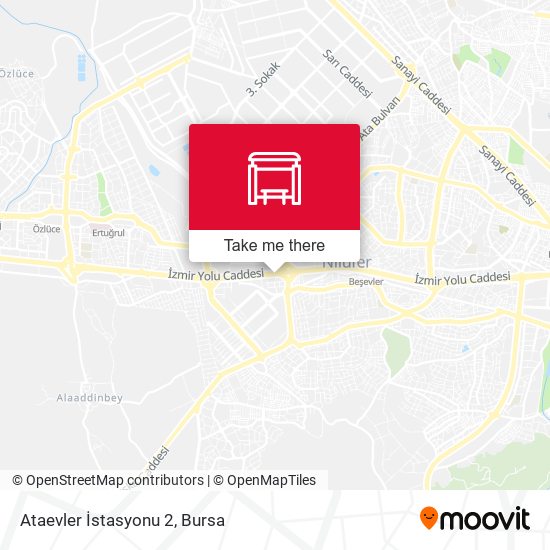Ataevler İstasyonu 2 map