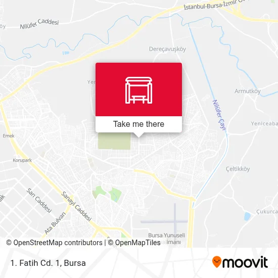 1. Fatih Cd. 1 map