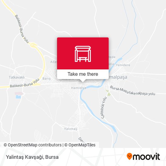 Yalintaş Kavşaği map