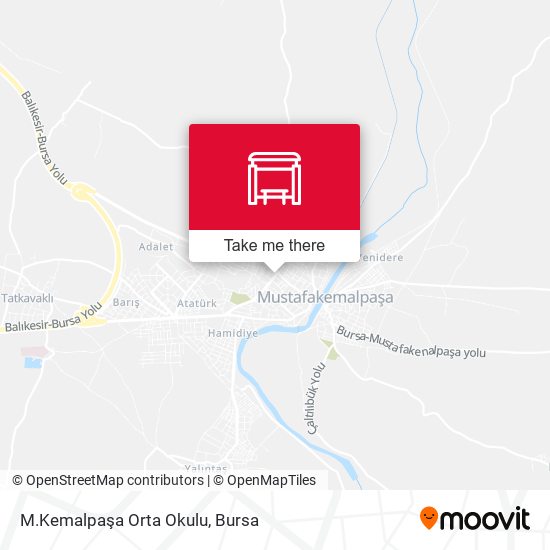 M.Kemalpaşa Orta Okulu map