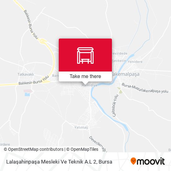 Lalaşahinpaşa Mesleki Ve Teknik A.L 2 map