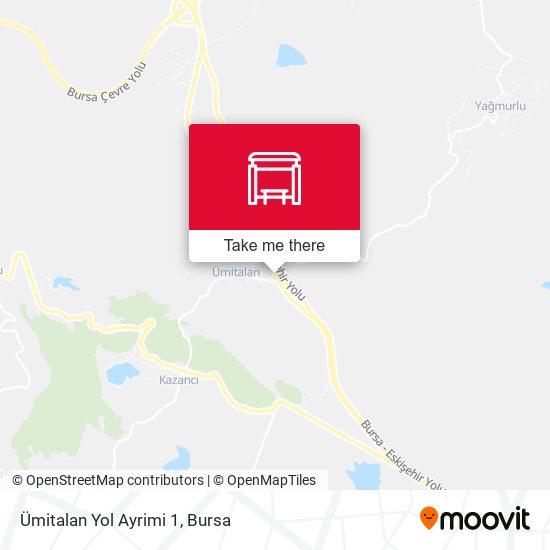 Ümitalan Yol Ayrimi 1 map