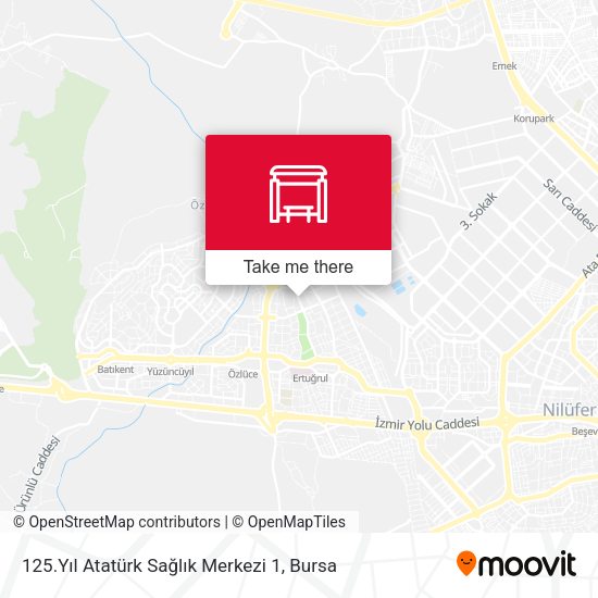 125.Yıl Atatürk Sağlık Merkezi 1 map