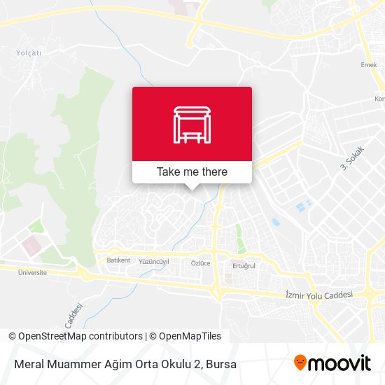 Meral Muammer Ağim Orta Okulu 2 map
