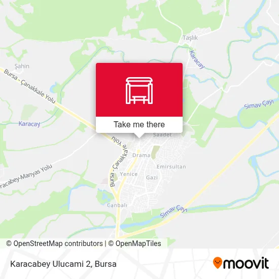 Karacabey Ulucami 2 map